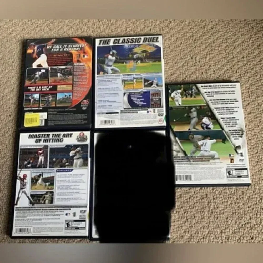PlayStation 2 Baseball Video Games-MLB Slugfest, MLB The Show, MVP Baseball ⭐️